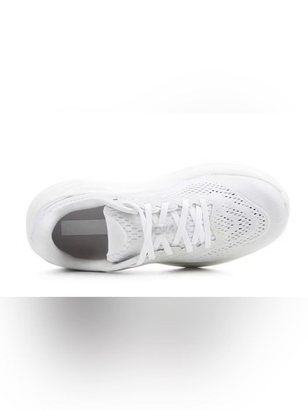 Hoka Women's White Athletic Running Shoe - White - SZ 7B (medium width) - Picture 6 of 7